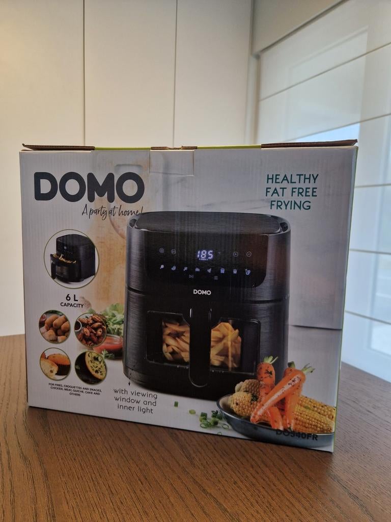 Domo airfryer, 4 liter of meer, Ophalen, Nieuw