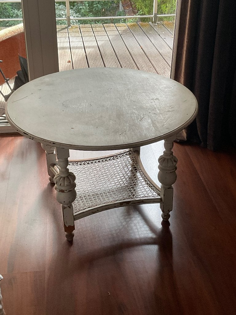 Bijzettafel, Huis en Inrichting, Ophalen, Gebruikt, Rond