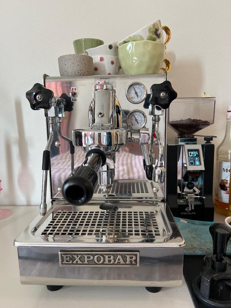 Machine à expresso Expobar Office Leva - E61, Machine à espresso, Enlèvement ou Envoi, Café en grains, Comme neuf