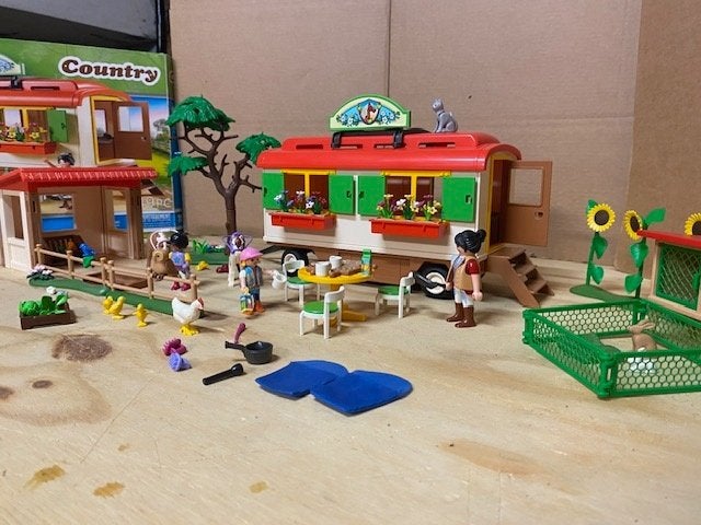 Playmobil woonwagen, Ophalen of Verzenden