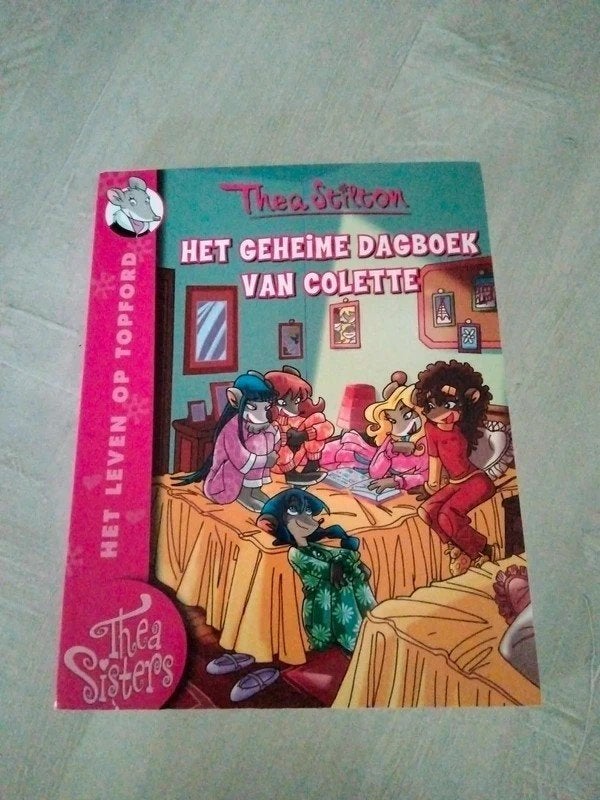 het geheime dagboek van Colette /thea stilton / leesboek, Ophalen of Verzenden, Zo goed als nieuw, Thea Stilton, Fictie algemeen