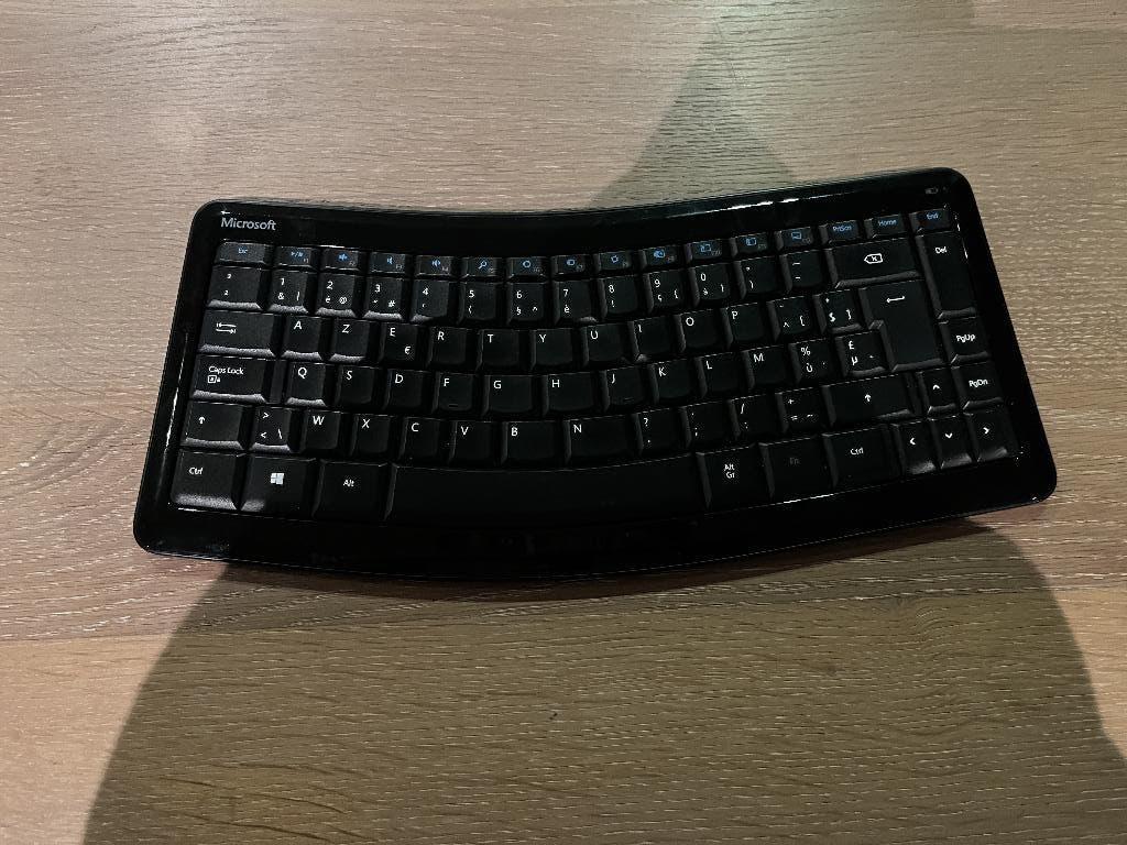 Microsoft Sculpt Mobile Keyboard, Azerty, Ophalen of Verzenden, Zo goed als nieuw, Draadloos