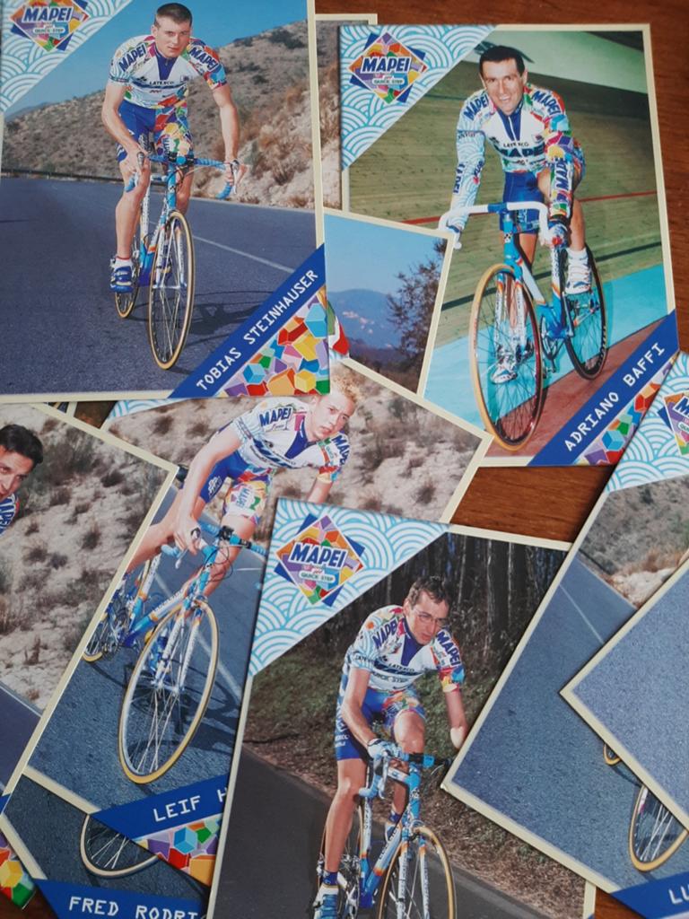 Équipe cycliste professionnelle Mapei année 1999, Collections, Enlèvement ou Envoi