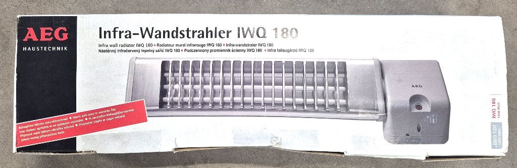 Infrarood verwarming, Ophalen, Nieuw
