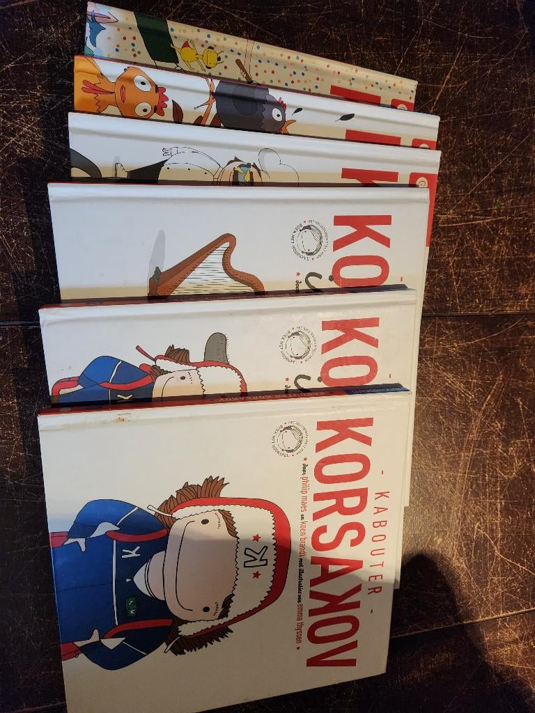 Kabouter Korsakov Collectie - Alle 6 boeken, Boeken, Ophalen, Gelezen, Het Geluidshuis, Fictie algemeen