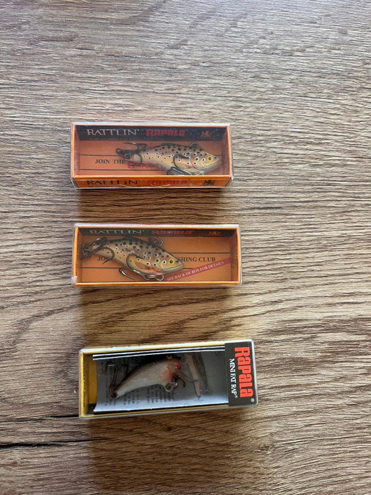 Rapala vintage, Enlèvement ou Envoi, Comme neuf, Hameçon