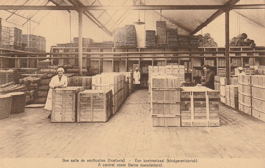 Brussel; Société Anonyme Flandria. Een Kontroolzaal, Collections, Enlèvement ou Envoi, Non affranchie, Bruxelles (Capitale)