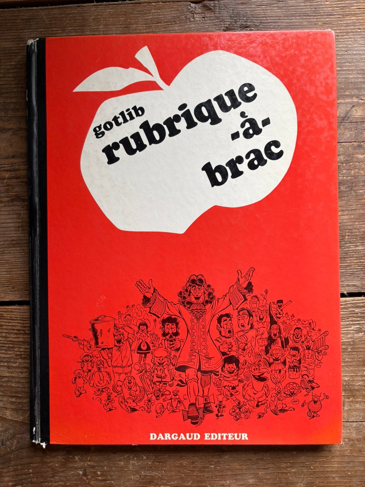 GOTLIB RUBRIQUE A BRAC Tome 1 - 2 - 3 - 4 et 5 LOT, Plusieurs BD, Enlèvement ou Envoi, Utilisé