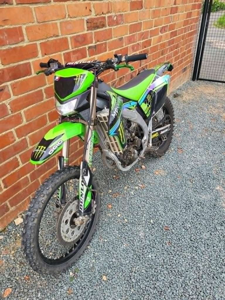 Kawasaki KLX450, Motoren, 450 cc, Gebruikt, Particulier, Enduro