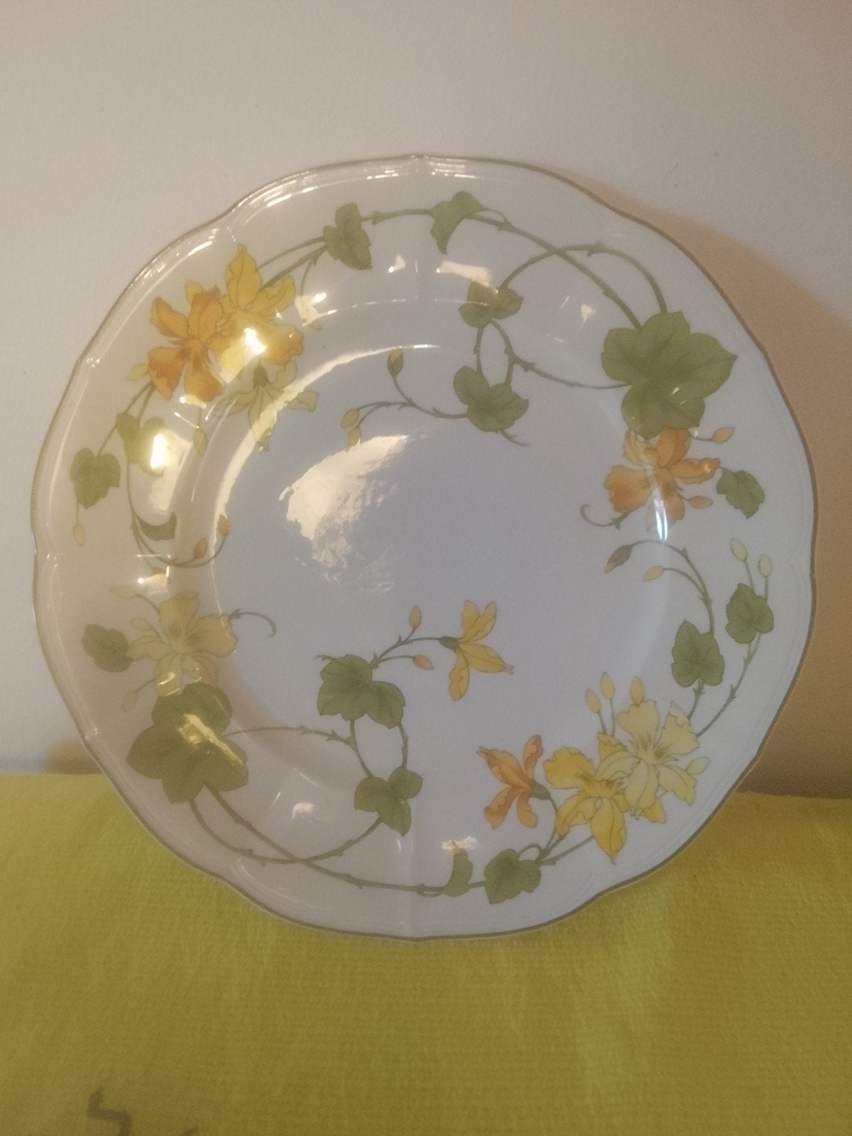 Villeroy en Boch gerarium -malva bord, Huis en Inrichting, Keuken | Servies, Villeroy & Boch, Vintage, Nieuw, Ophalen of Verzenden
