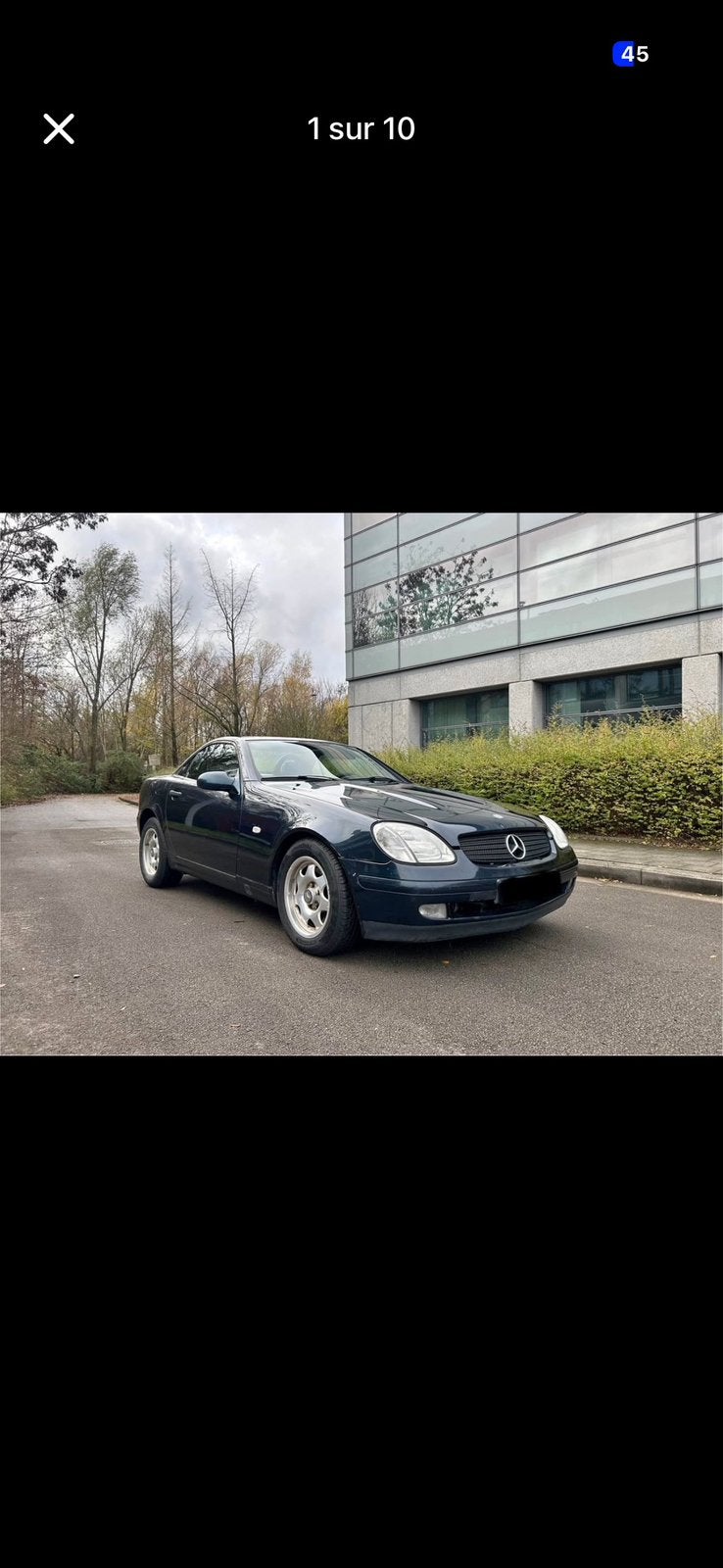 slk 200, Auto's, Achterwielaandrijving, Beige, 4 cilinders, Cabriolet