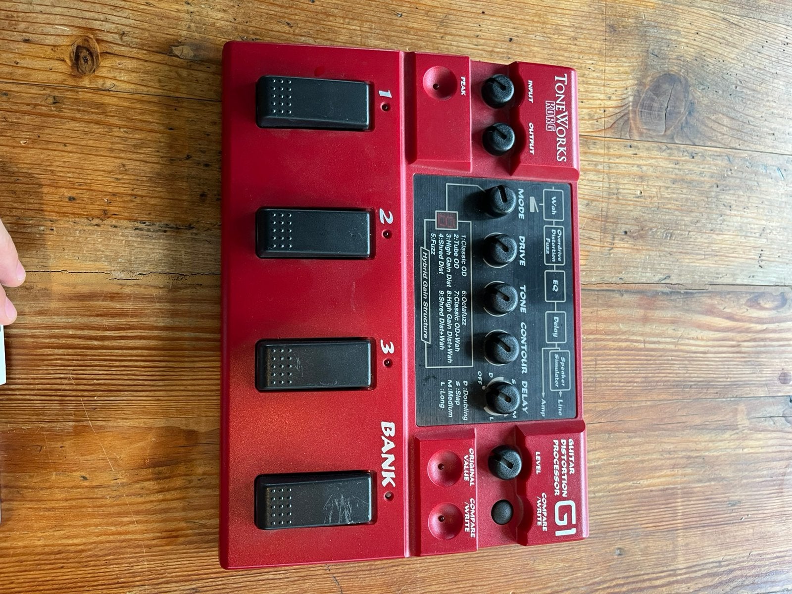 Korg G1 en Mooer E7, Muziek en Instrumenten, Ophalen of Verzenden, Gebruikt