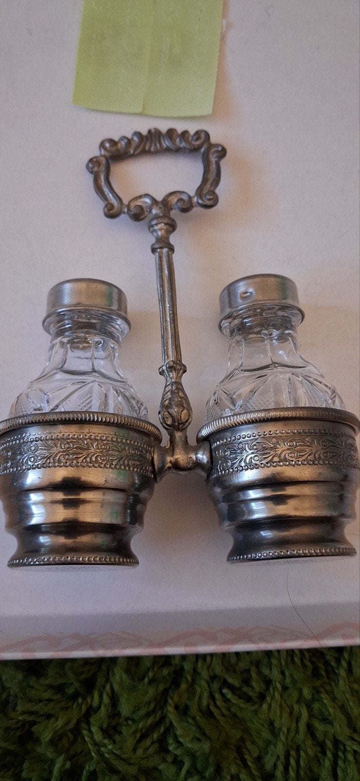 Antik zout en peper stellen, Antiek en Kunst, Ophalen of Verzenden