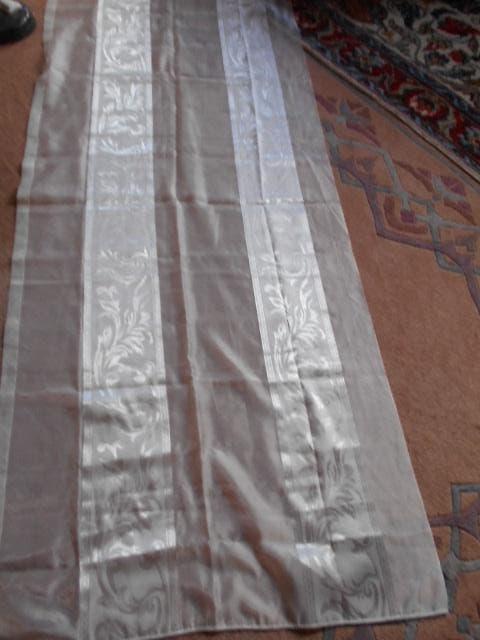 reste rideaux transparents avec motif, perles etc., Enlèvement ou Envoi, Neuf, Blanc, Modern