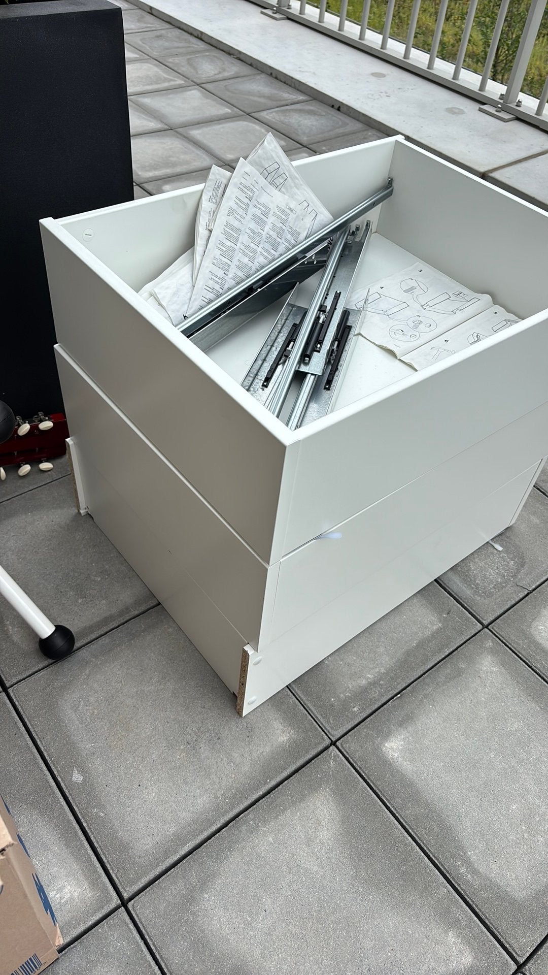 3 Ikea Pax lades, Ophalen, Zo goed als nieuw