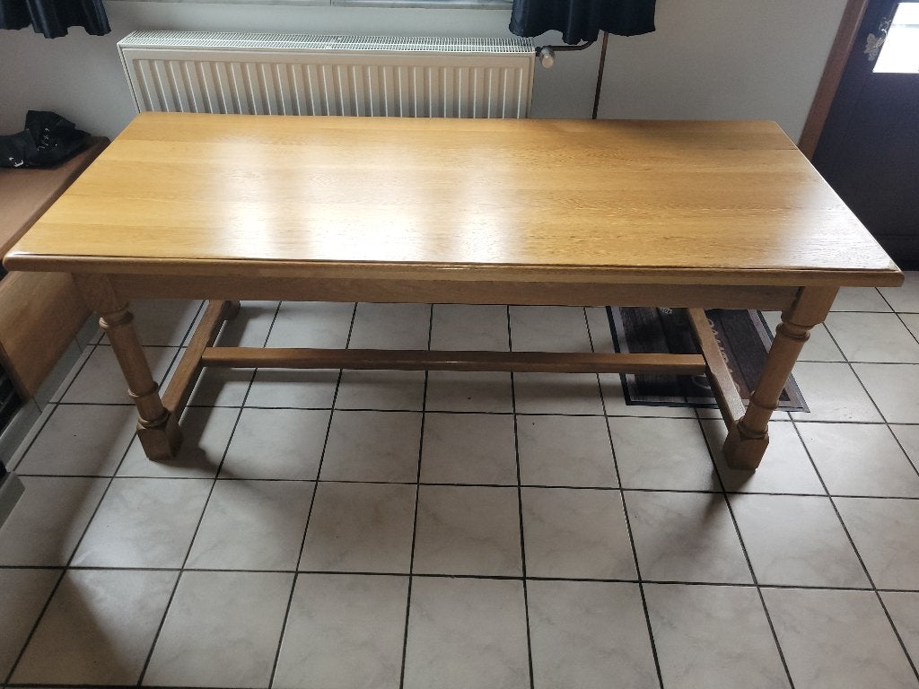 Table en chene massif, Maison & Meubles, Comme neuf, Enlèvement, 50 à 100 cm, Chêne