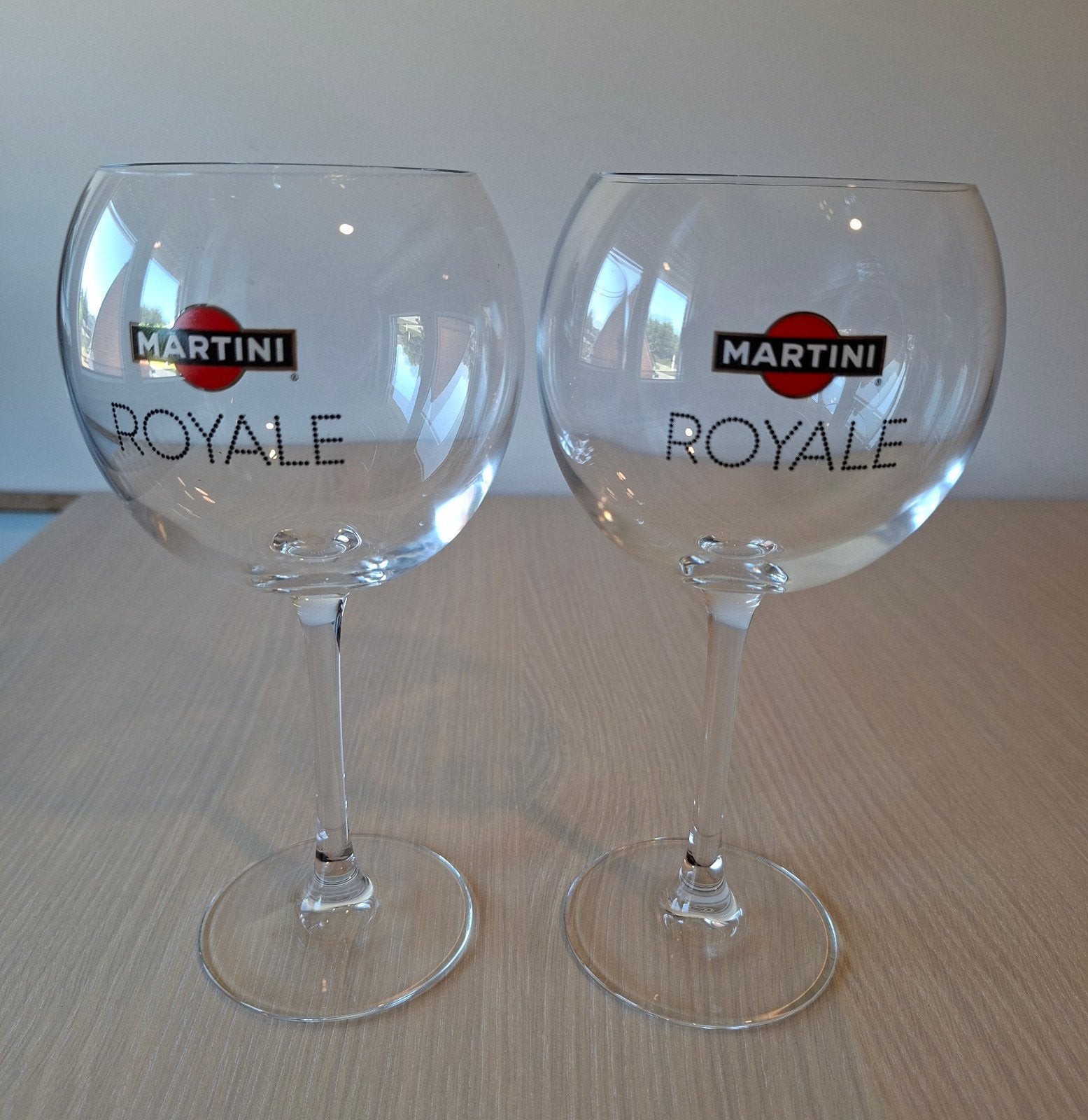 2 Martini Royale glazen, Verzamelen, Ophalen
