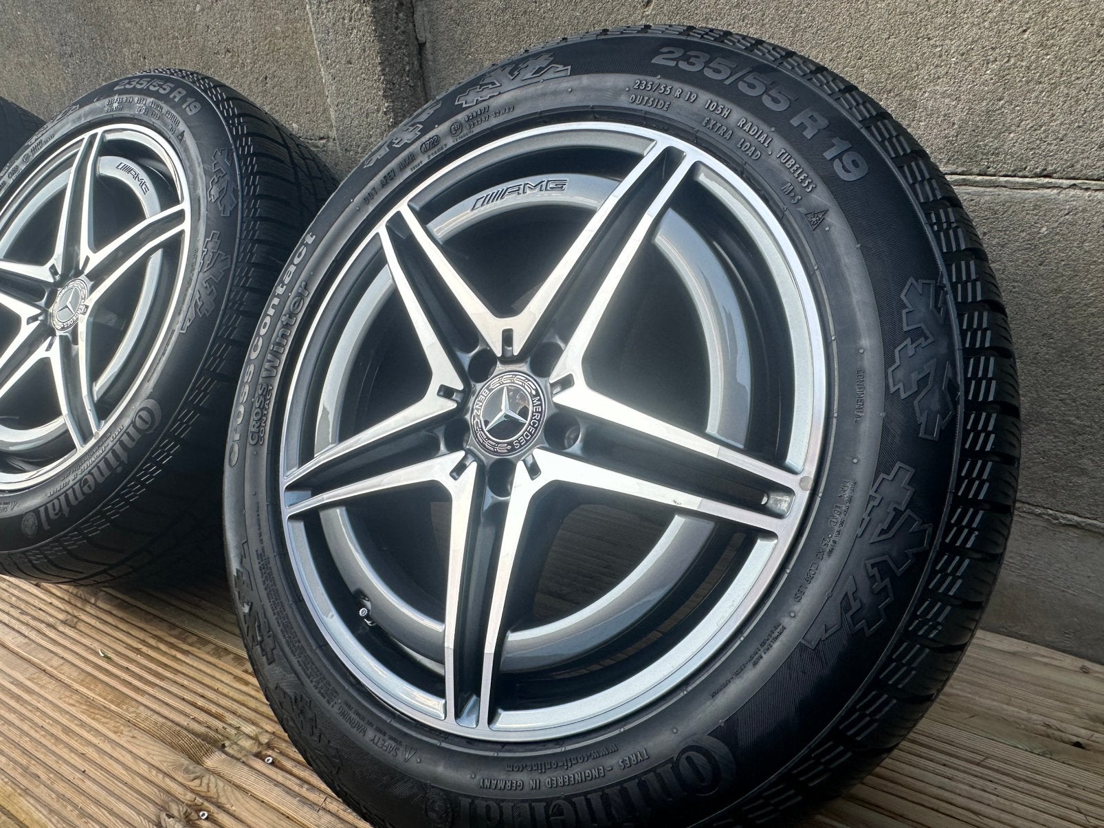 Jantes Mercedes Original classe EQC AMG + Pneus Neuf hiver, Pneus hiver, Pneu(s), 19 pouces, Enlèvement