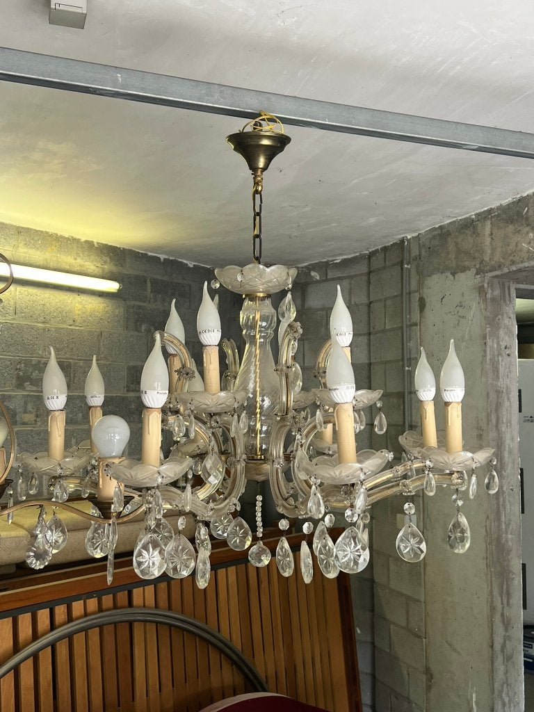 Kroonluchter, Huis en Inrichting, Lampen | Kroonluchters, Ophalen, Gebruikt, Overige fittingen