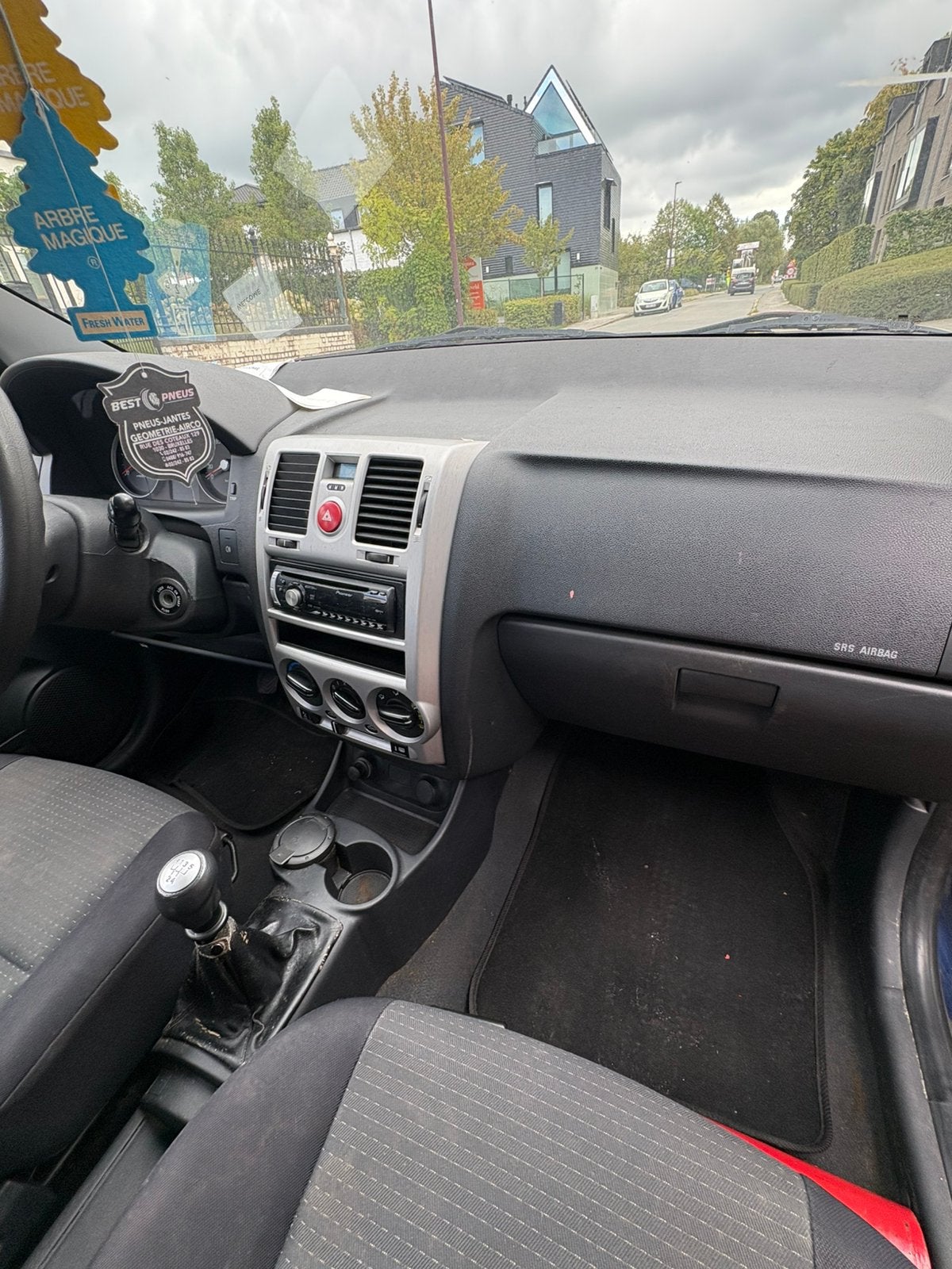 Hyundai GETZ EXPORT/VOOR ONDERDEEL, Auto's, 1498 cc, Zwart, 65 kW, Blauw