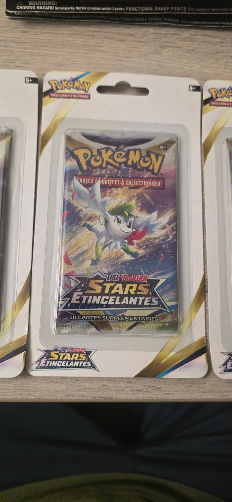 Star étincelantes épée et bouclier, Enlèvement, Neuf, Booster, Foil