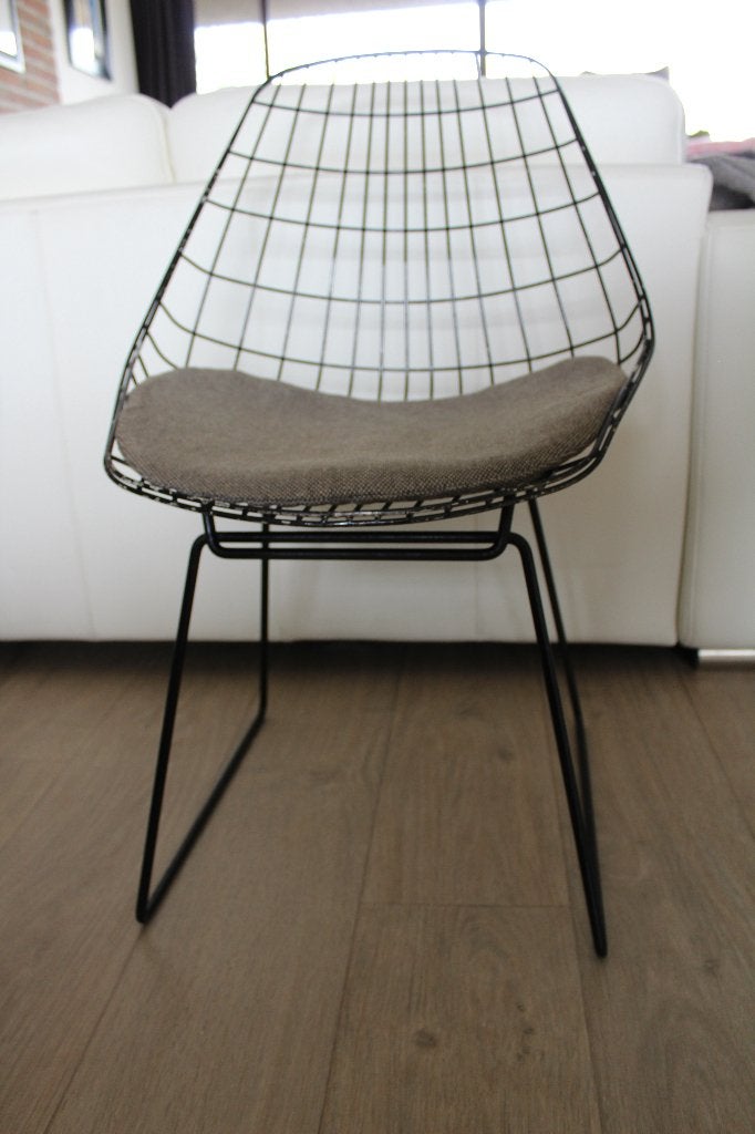 Pastoe SM05 Wire Chair., Ophalen, 82 cm, Zwart, Metaal