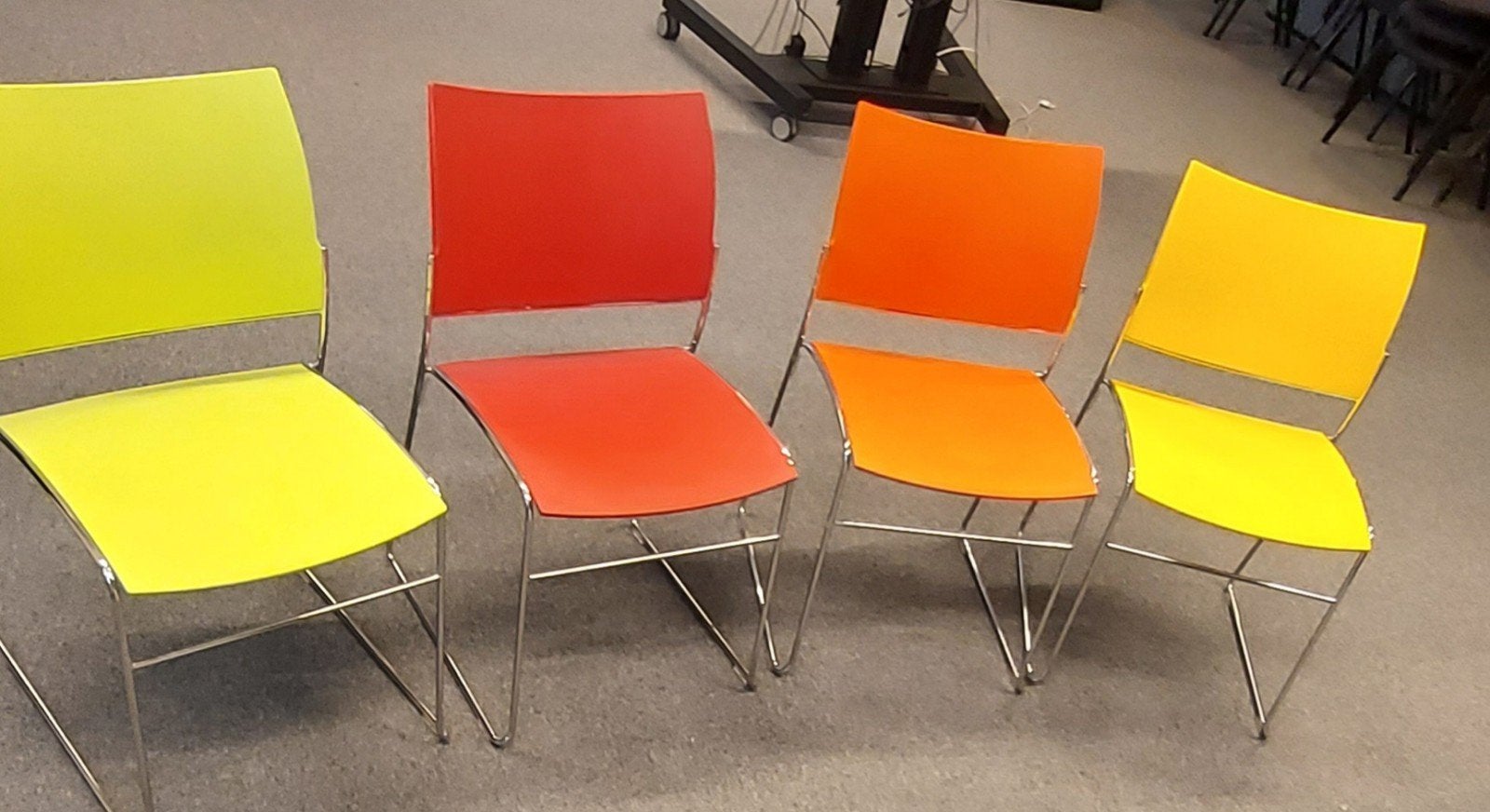 chaises Casala Curvy, Vintage, Comme neuf, Enlèvement, Métal