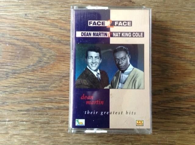 muziekcassette dean martin & nat king cole, Cd's en Dvd's, Cassettebandjes, Ophalen of Verzenden, Pop, 1 bandje, Origineel