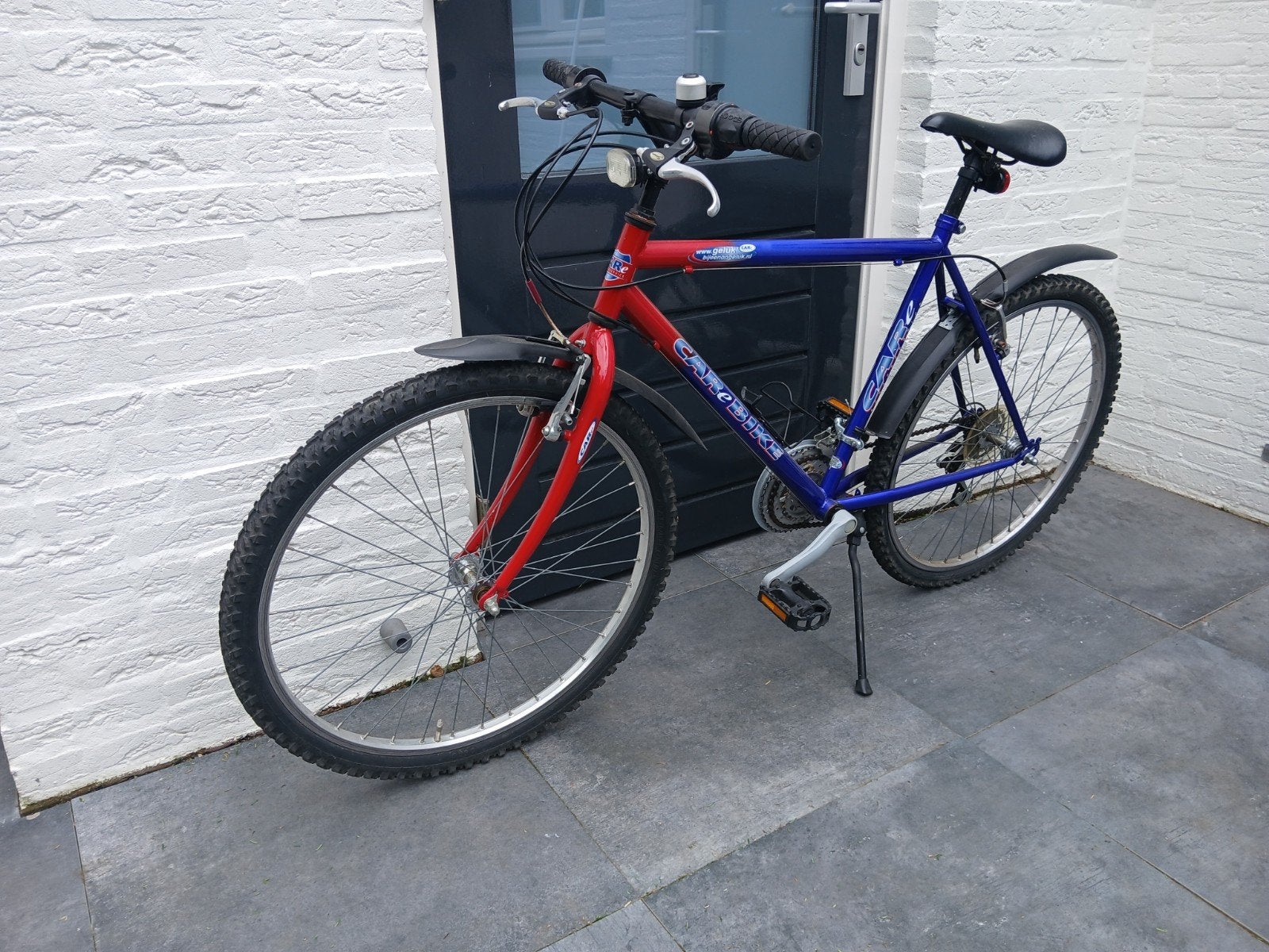 Heren fiets met versnellingen, Minder dan 10 versnellingen, Gebruikt, 26 inch, Velgrem