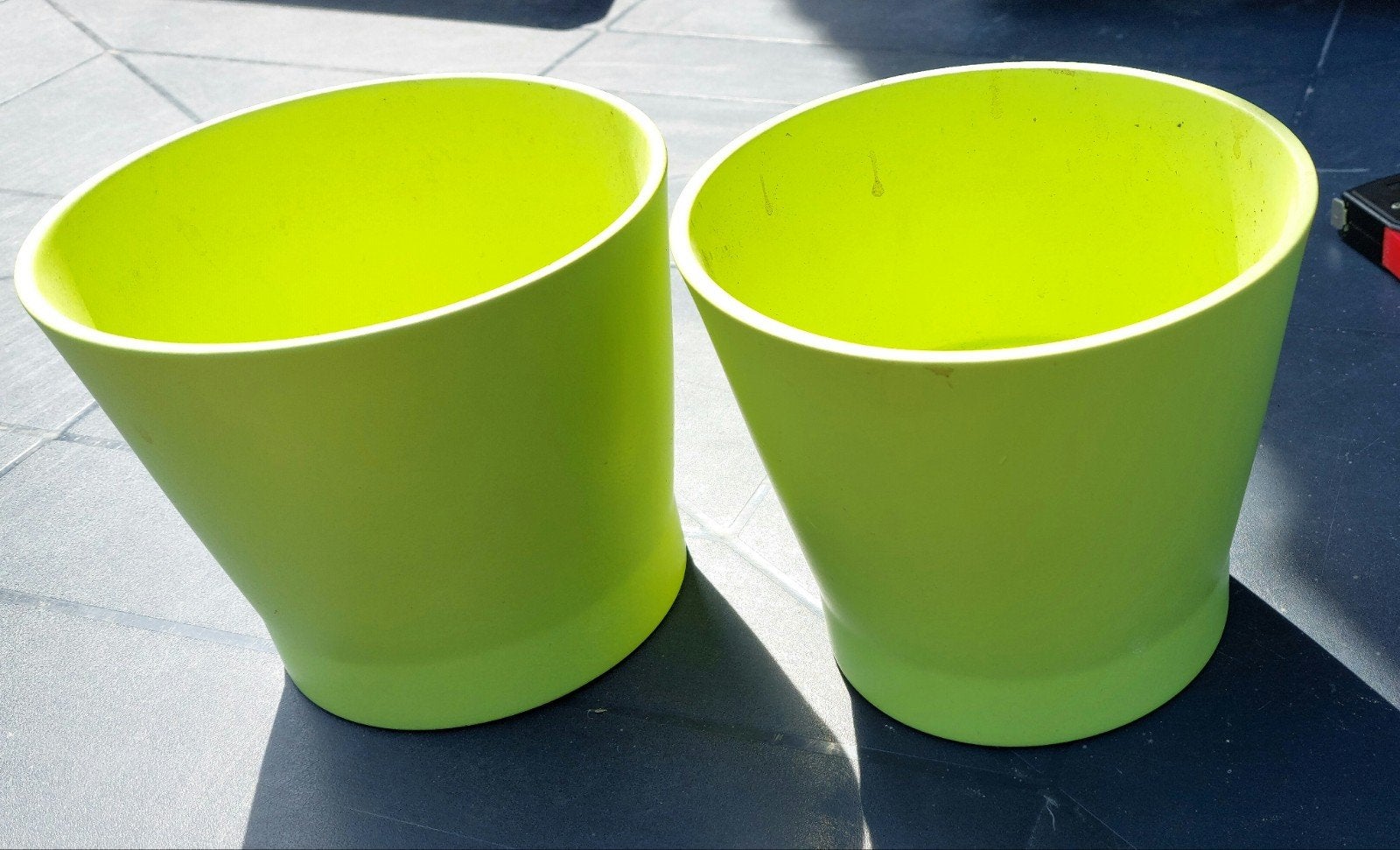 IKEA plantenpot lichtgroen 12 cm diam, Ophalen