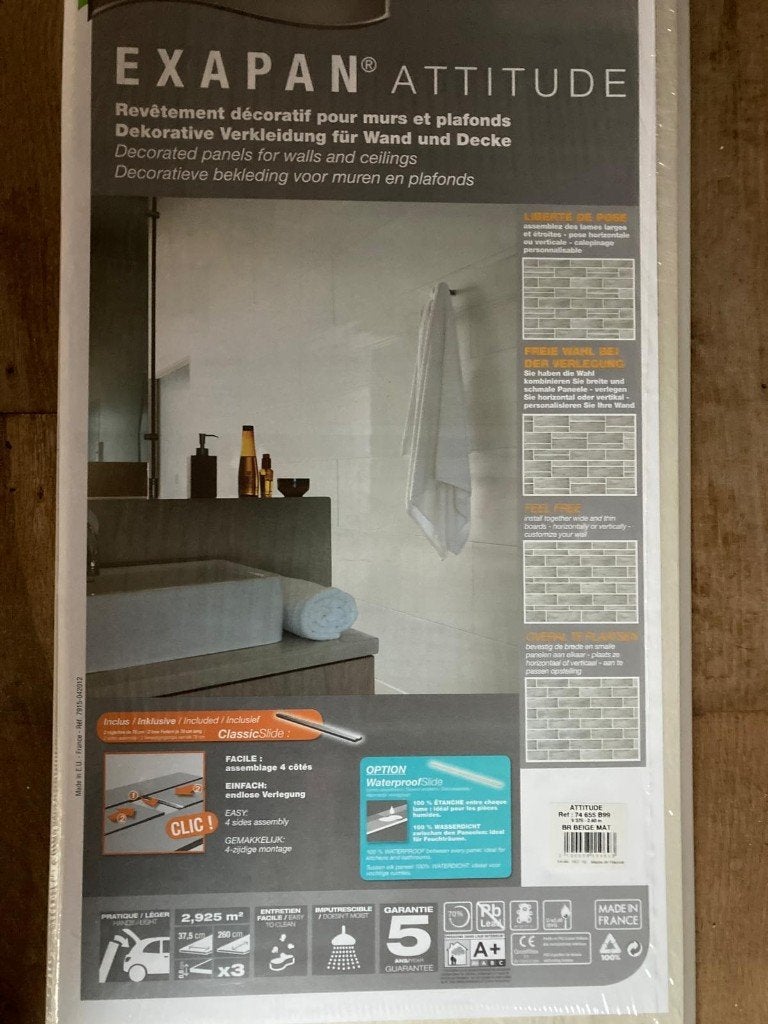 Panneaux décoratifs pour mur et plafond, Enlèvement, Neuf, Autres matériaux, Moins de 20 mm