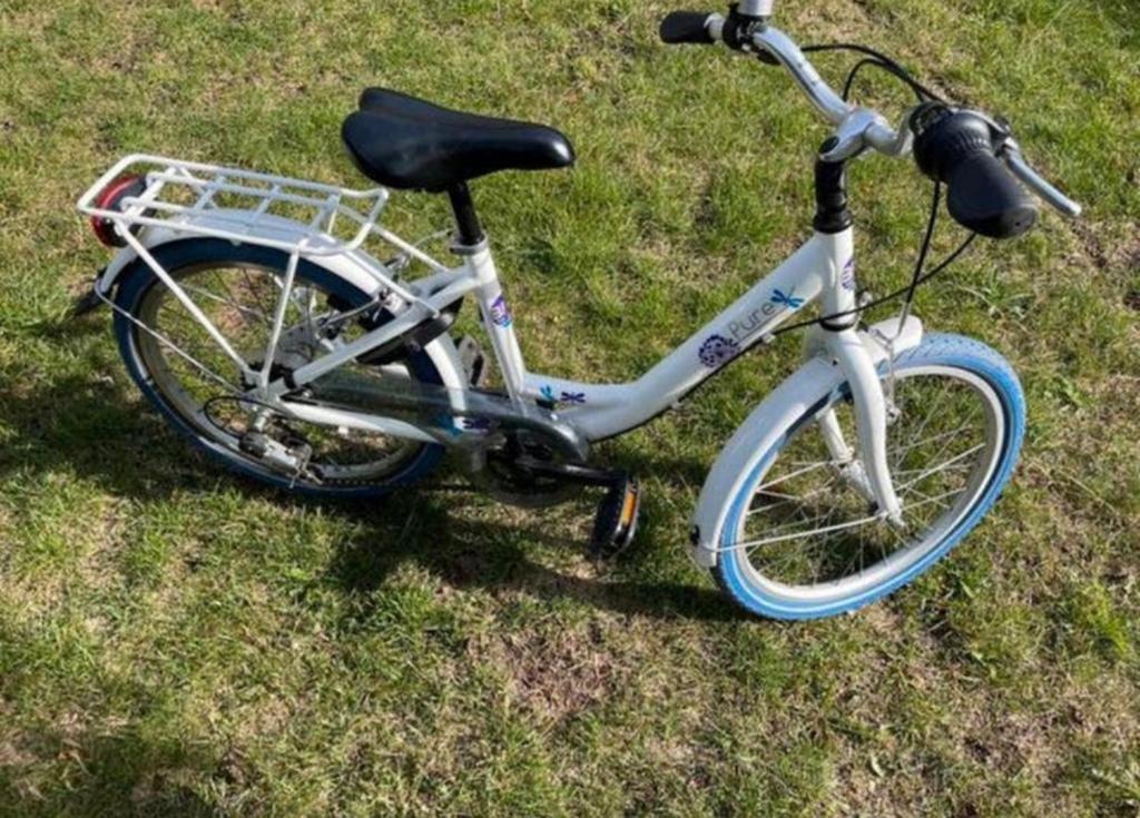 Mooie meisjesfiets, Fietsen en Brommers, Fietsen | Vouwfietsen, Gebruikt, Velgrem, 16 tot 18 inch, Versnellingen