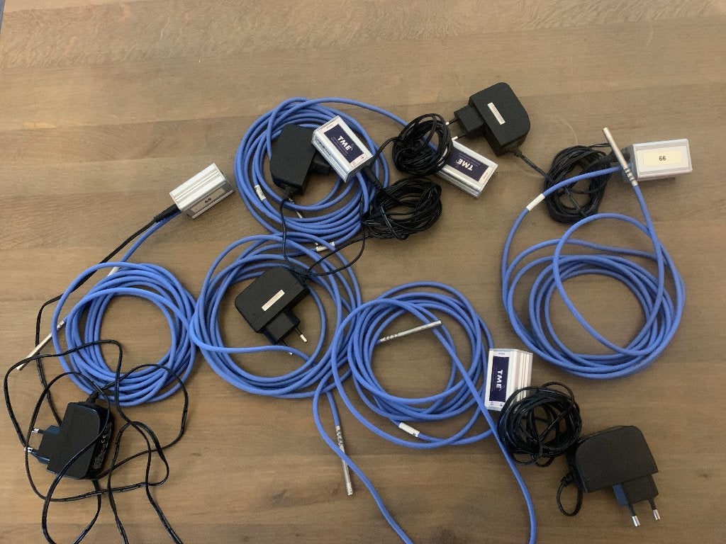 5x Ethernet thermometer, Informatique & Logiciels, Enlèvement ou Envoi, Utilisé