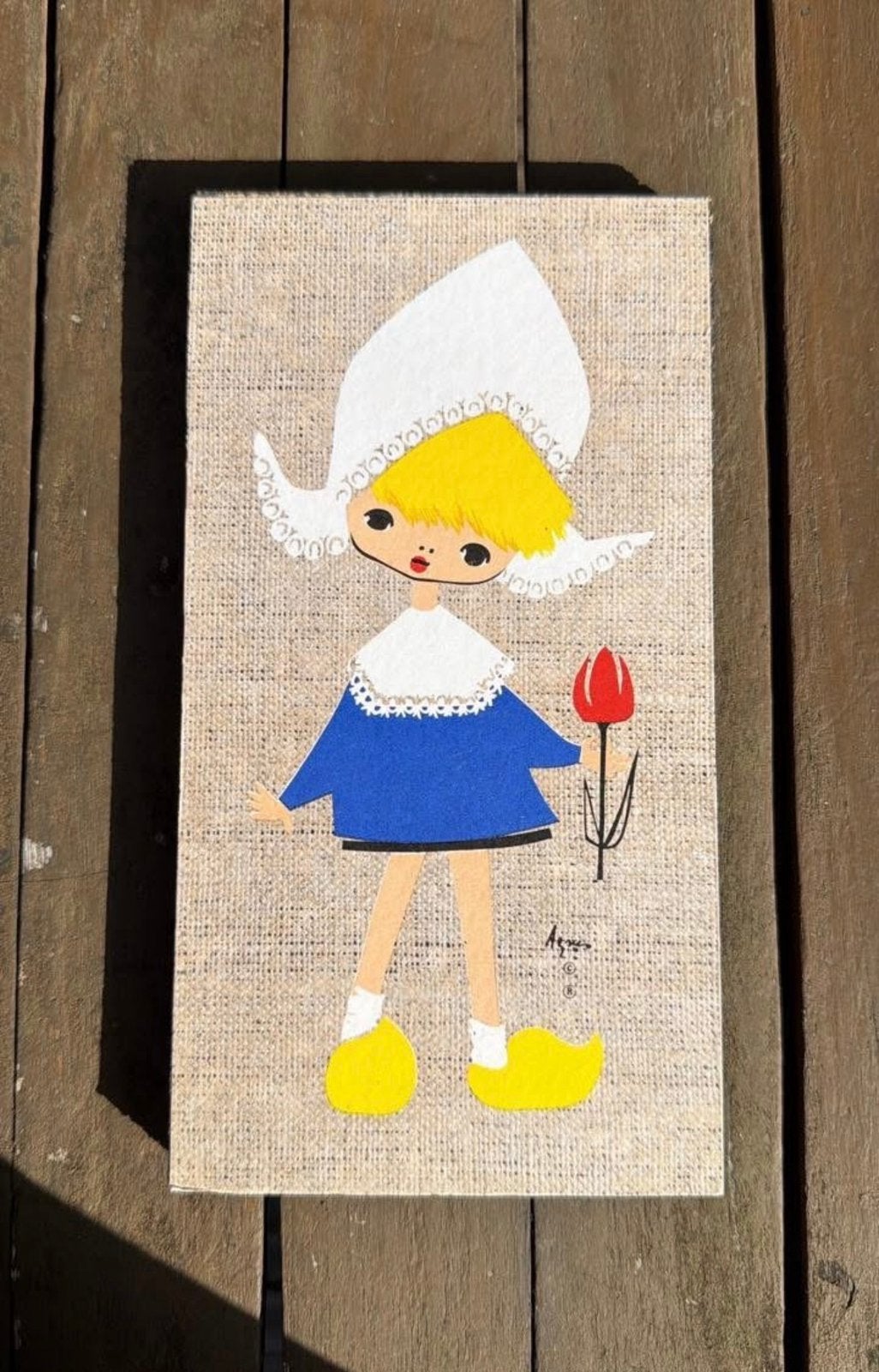 vintage Agnes MK Tuote decoratie., Antiek en Kunst, Ophalen