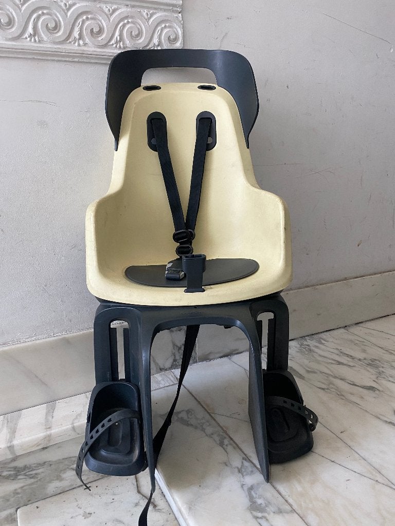 Siège vélo BOBIKE maxi go carrier, 0 à 18 kg, Repose-pieds, Enlèvement, Utilisé