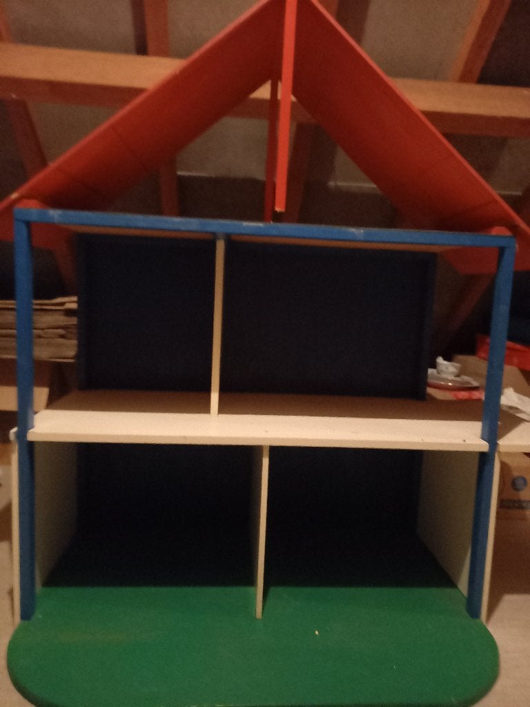 Mooi hhouten poppenhuis, Enlèvement, Utilisé, Maison de poupées