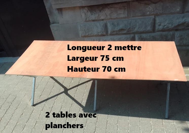 table pliante, Enlèvement, Utilisé, Autre