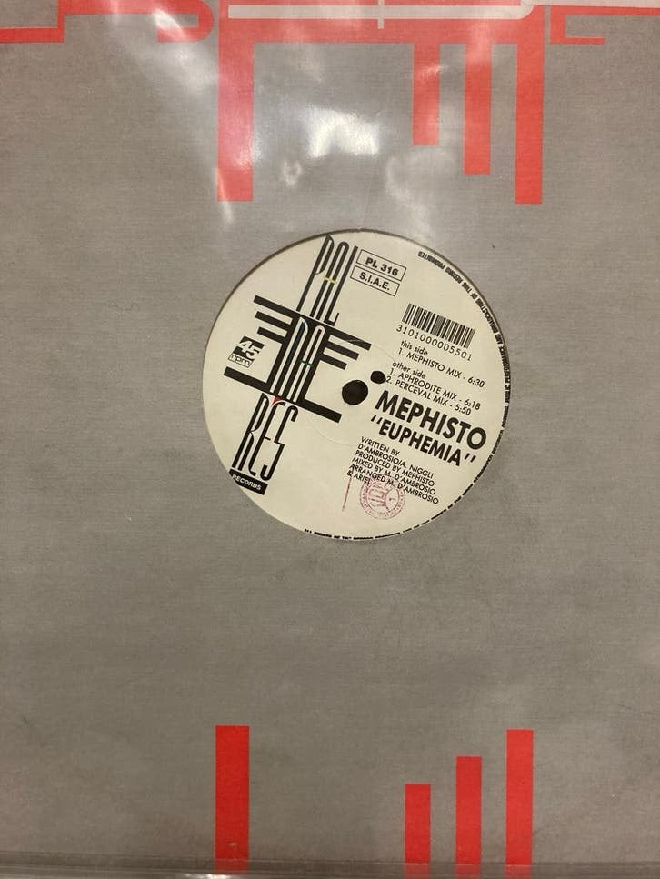 Vinyle rétro, Cd's en Dvd's, Vinyl | Dance en House, Ophalen of Verzenden, Gebruikt, 12 inch, Techno