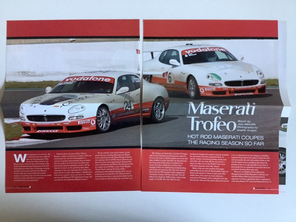 L'article : Maserati Coupe Trofeo, Livres, Enlèvement ou Envoi, Comme neuf, Autres marques