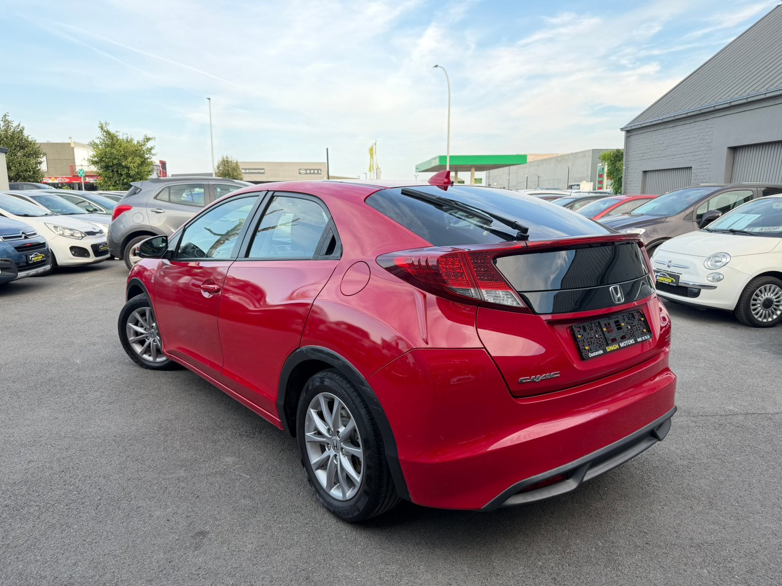 Honda Civic 1.4 benzine | Airco | Cruise | GARANTIE |, Auto's, Euro 5, Stof, https://public.car-pass.be/vhr/c0b6d67f-8fa5-4284-b8a5-18f132086b9e