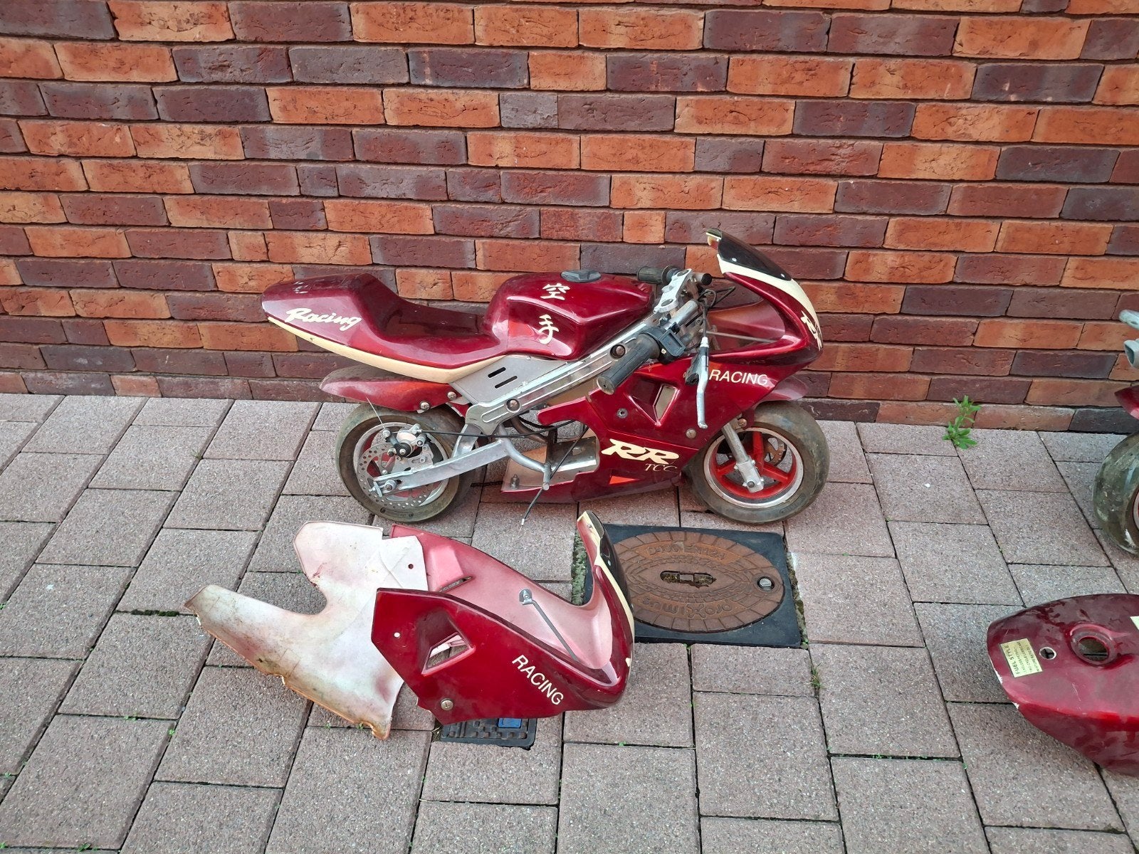 pocket bike, Ophalen
