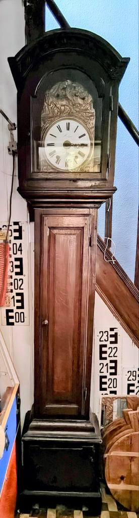 Antieke staande klok Hilaire Stenay, Antiek en Kunst, Ophalen