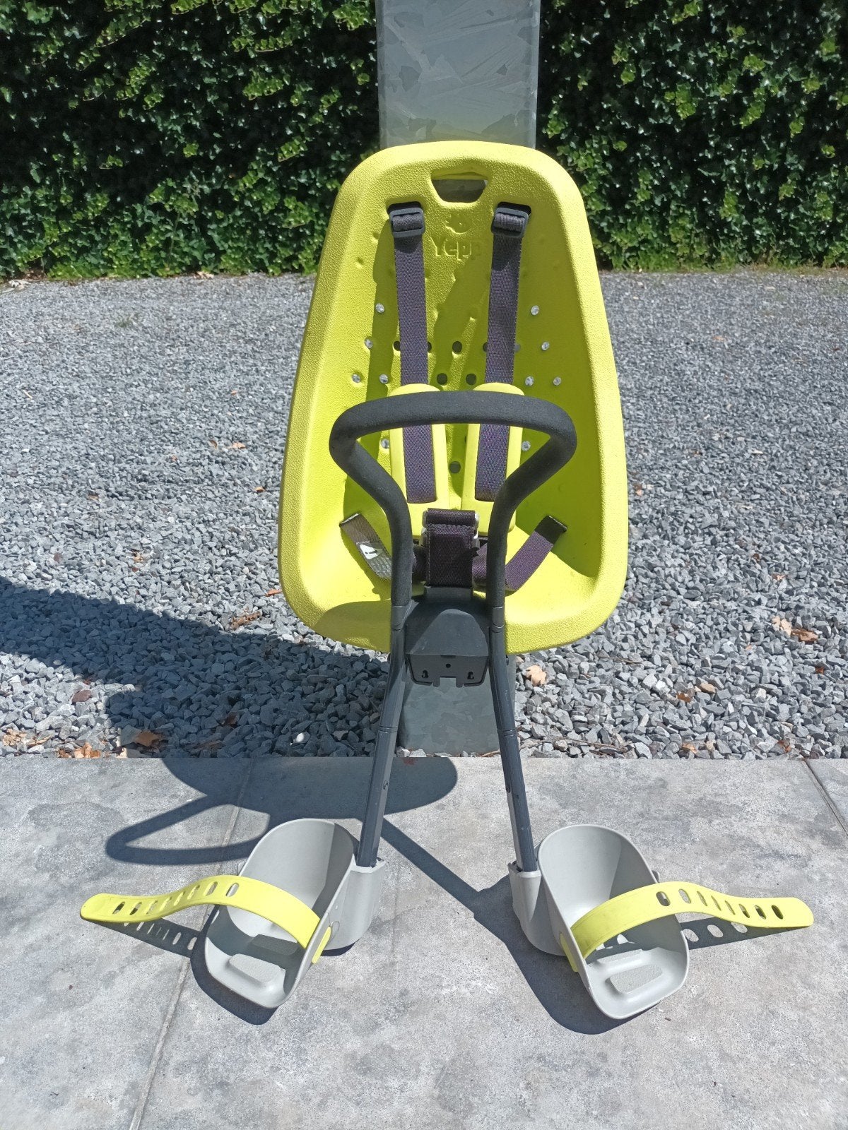 fietsstoeltje Yepp vooraan, Ophalen, Voetsteuntjes, Yepp, 0 t/m 18 kg