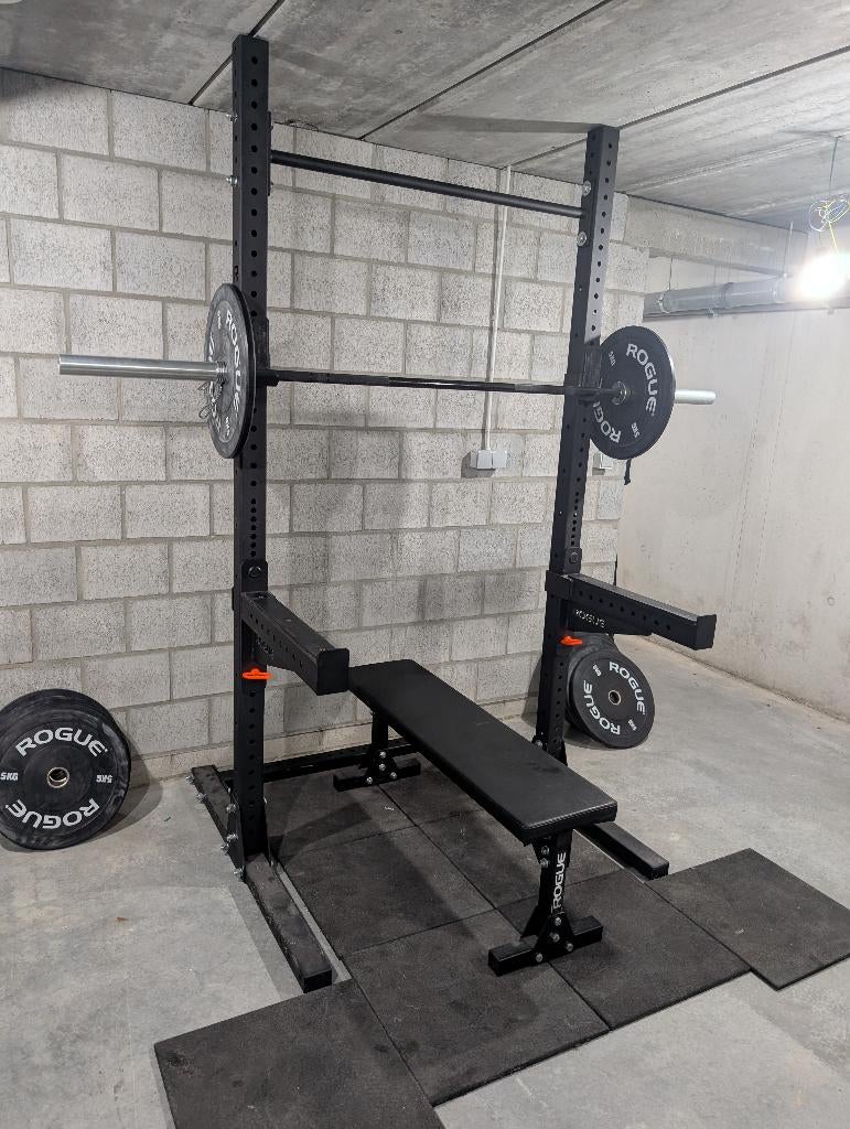 Rogue SML-2 90" Monster Lite Squat Stand, Ophalen, Gebruikt, Metaal, Krachtstation