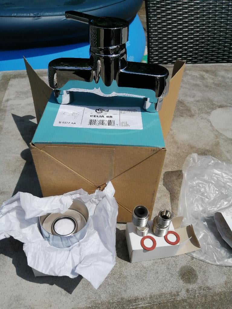 nieuwe " S IDEALE " kraan CELIA SR, Doe-het-zelf en Bouw, Sanitair, Ophalen of Verzenden, Nieuw, Chroom, Kraan