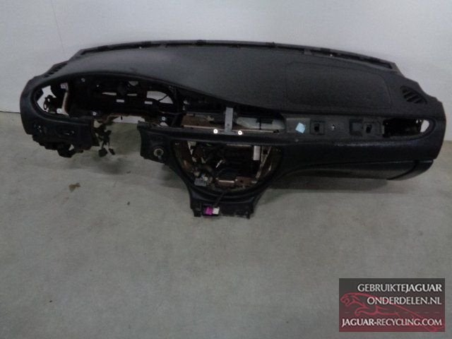 Dashboard zwart Jaguar S-Type 1999-2002 XR814910LEG + XR8243, -, Origine de la pièce connue, Utilisé, Jaguar
