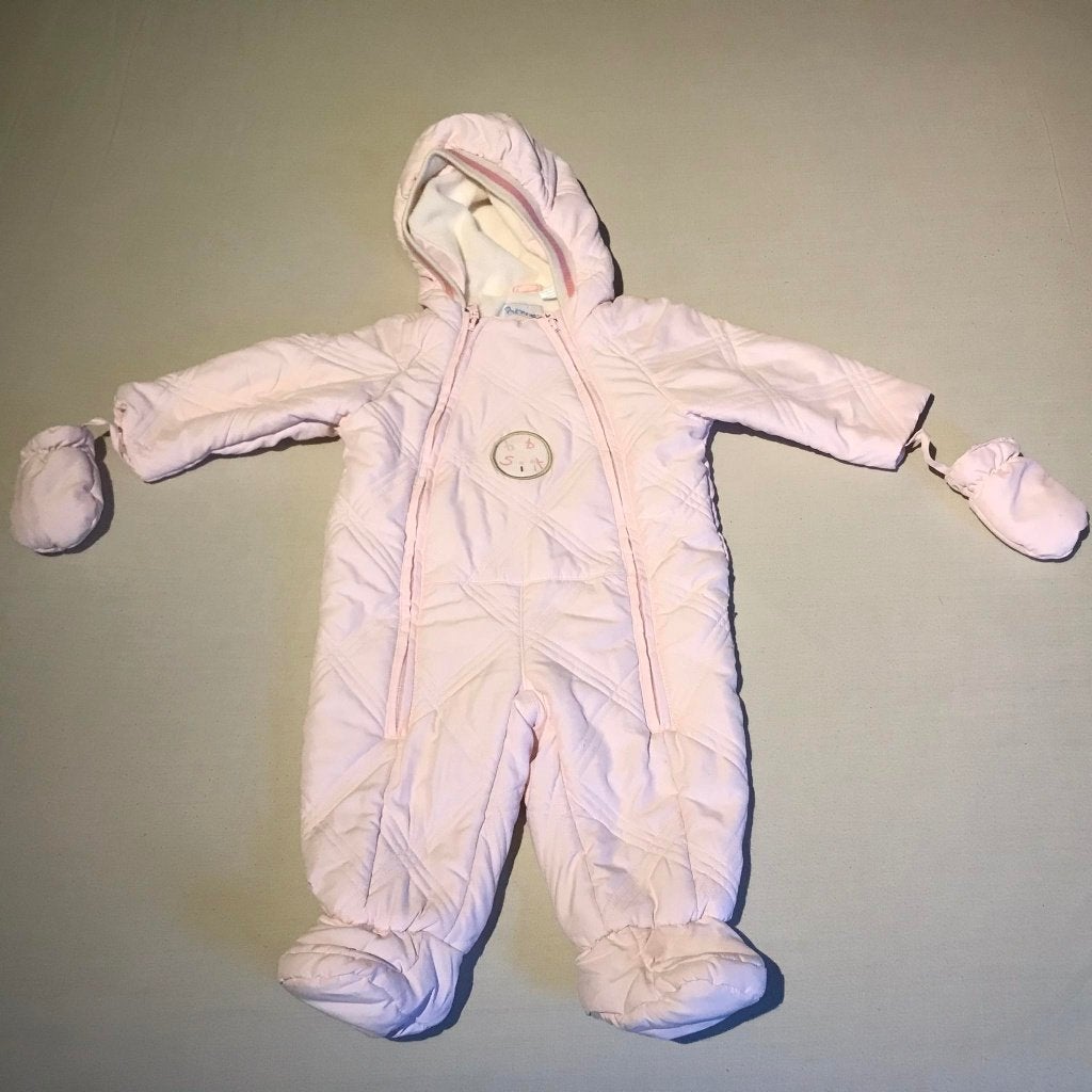 Lichtroze skipak - maat 74, Kinderen en Baby's, Babykleding | Maat 74, Ophalen of Verzenden, Gebruikt, Meisje, Overige typen