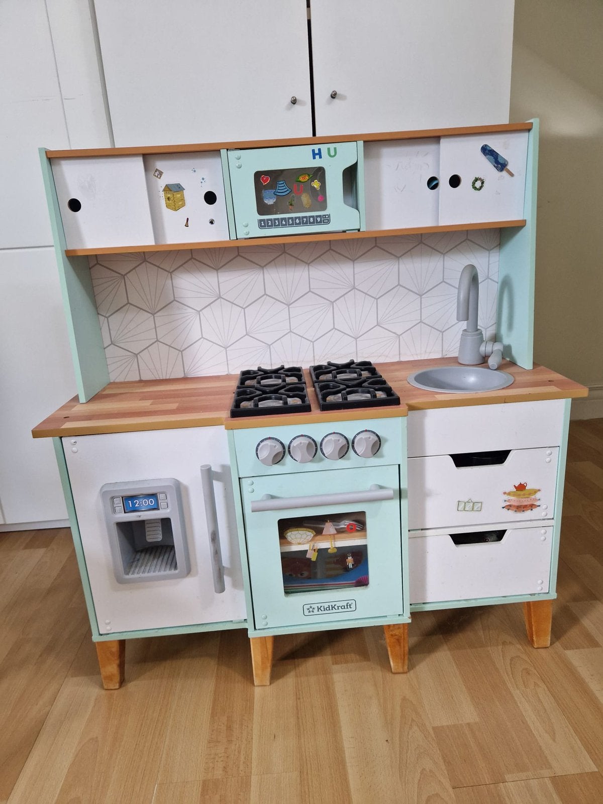 Speelkeuken hout KidKraft, Ophalen, Gebruikt, Hout, Speelkeuken