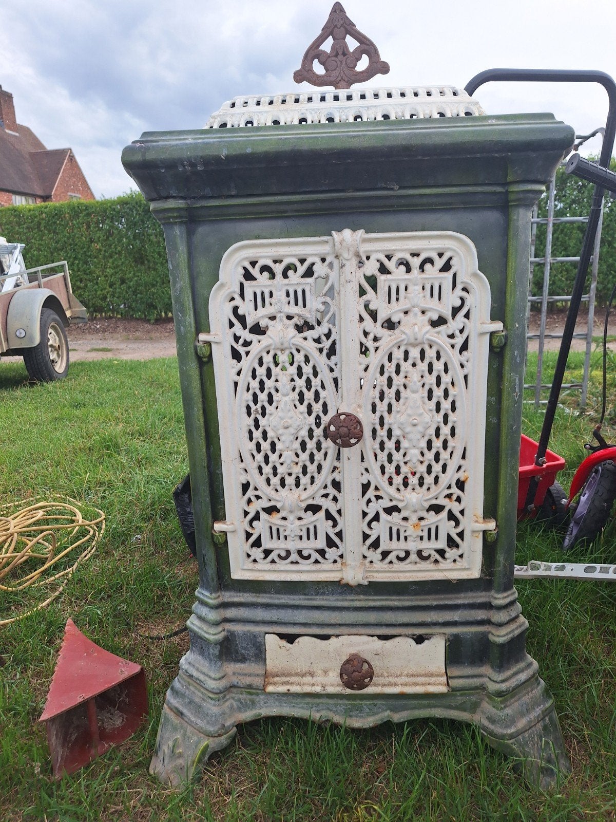 poêle décoratif, Jardin & Terrasse, Enlèvement, Utilisé