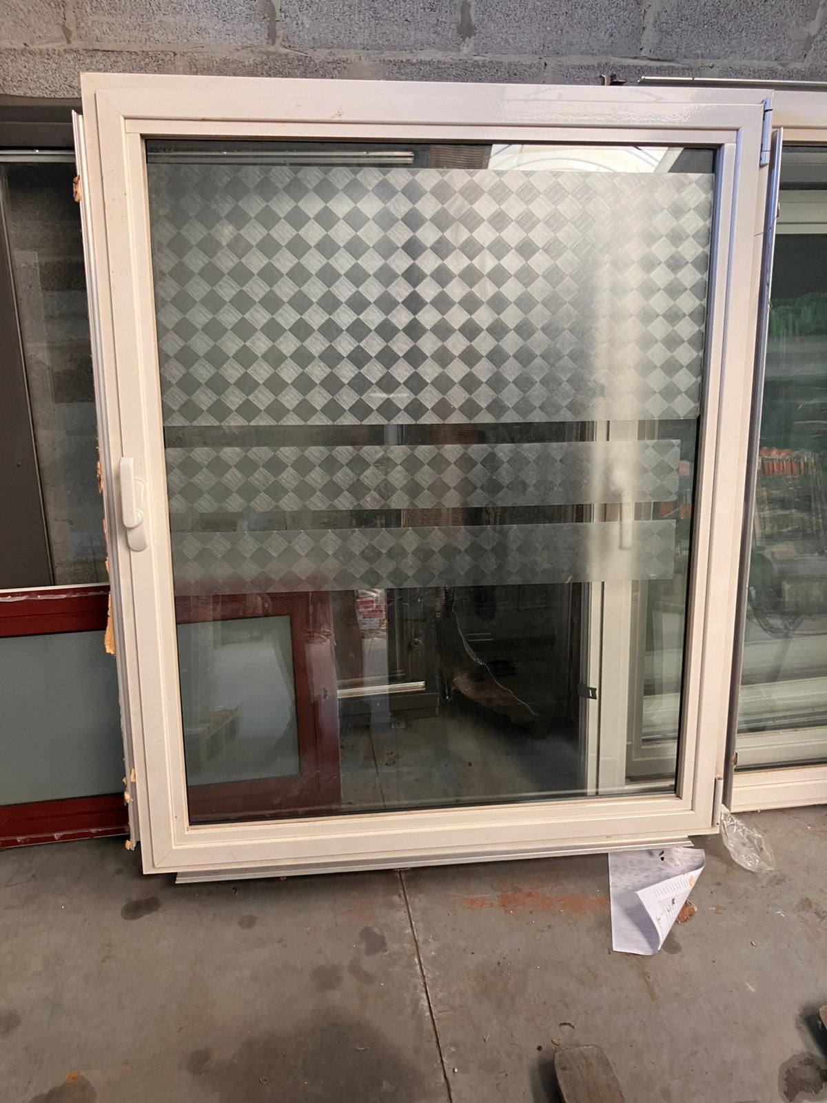 Aluminium raam, Ophalen, Zo goed als nieuw, Aluminium
